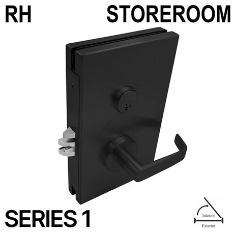 [GDLCSINR] Commercial Center Lock - Storeroom Version - Inswing, Right Hand - RH — GDLCSINRMBL