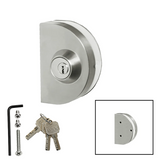 [GDLRD90S] Glass Door Lock - RD Glass to Wall - Single-Sided — GDLRD90SBS