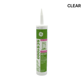 [GESCS1000MULTI] GE SCS1000 Clear Silicone Sealant - 299 mL — GESCS1000MULTISET
