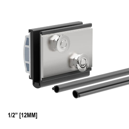 Arch-Loc Base Shoe - Glass Kit for 3/8"-1/2" Glass