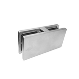 [BDIVE180SQ] Pool Fence Hardware - Square Bracket - 180° Glass to Glass — BDIVE180SQBS