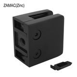 [SCLAMZ] Square Railing Clamp - Flat Back - 55x55mm (Interior Only) — SCLAMZMBL