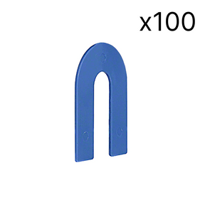 Plastic Horseshoe Shims - Pack of 100 — HORSESHOE1/16