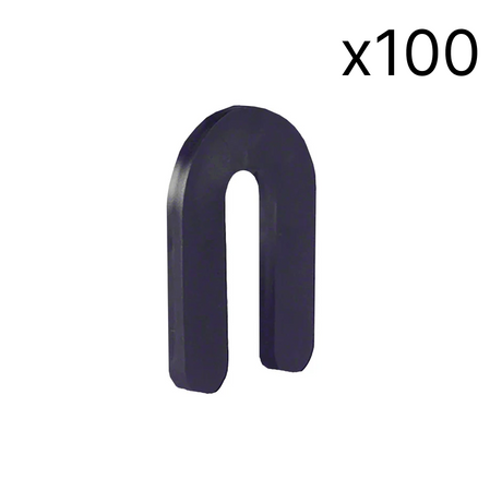 Plastic Horseshoe Shims - Pack of 100 — HORSESHOE1/4