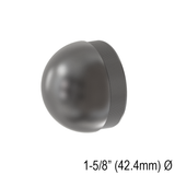 [END42.4B] Handrail - Endcap for 42.4mm Round Handrail - Ball — END42.4BBS