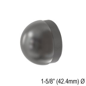 [END42.4B] Handrail - Endcap for 42.4mm Round Handrail - Ball — END42.4BBS