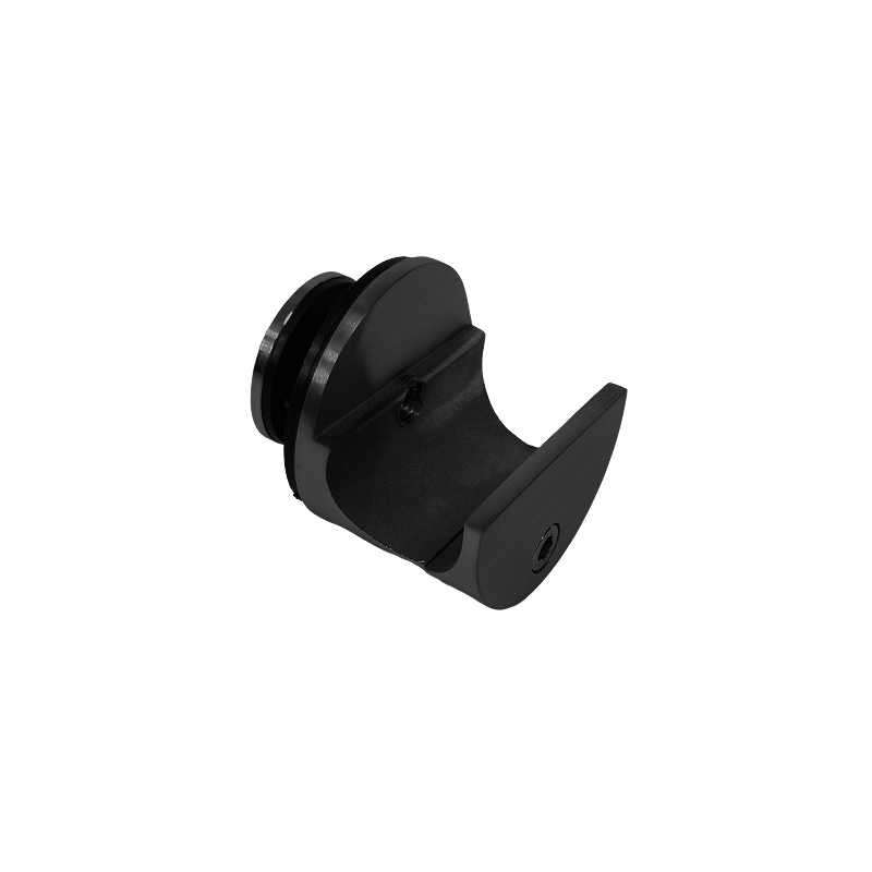 [LAGGMB] Commercial Sliding Door Kit - LAG Series - Glass Mount Bracket — LAGGMBMBL