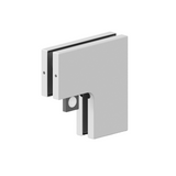 [PFIT60] Patch Fittings - Panel Glass to Glass - L-Shape Connector With Door Stopper — PFIT60PS