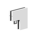 [PFIT60] Patch Fittings - Panel Glass to Glass - L-Shape Connector With Door Stopper — PFIT60SA