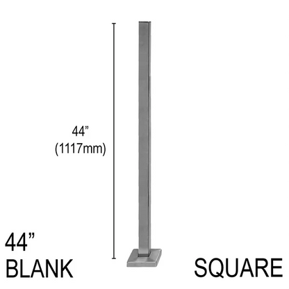 Architectural Railing Posts- Square