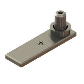 [PPIV403] Patch Pivot - Bottom Door Free-Swinging Pivot for Floor Mount — PPIV403BS