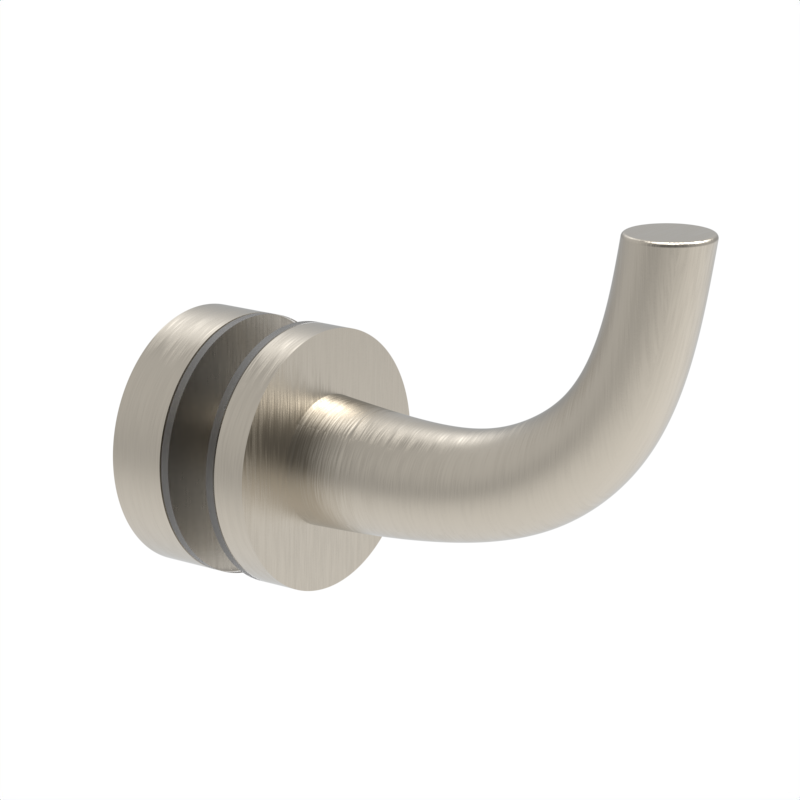 [GRH01]  Robe Hooks - Round Trunk Style — GRH01BN