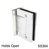 [HULK90HO-304] Hydraulic Hinge - 90° Wall to Glass - HO - Box of 2 - SS304 — HULK90HOPS304