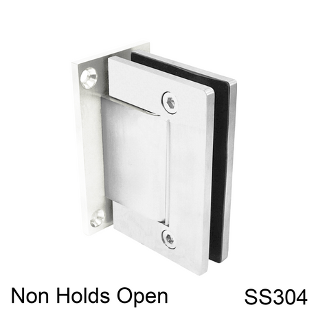 [HULK90NHO-304] Hydraulic Hinge - 90° Wall to Glass - NHO - Box of 2 - SS304 — HULK90NHOPS304