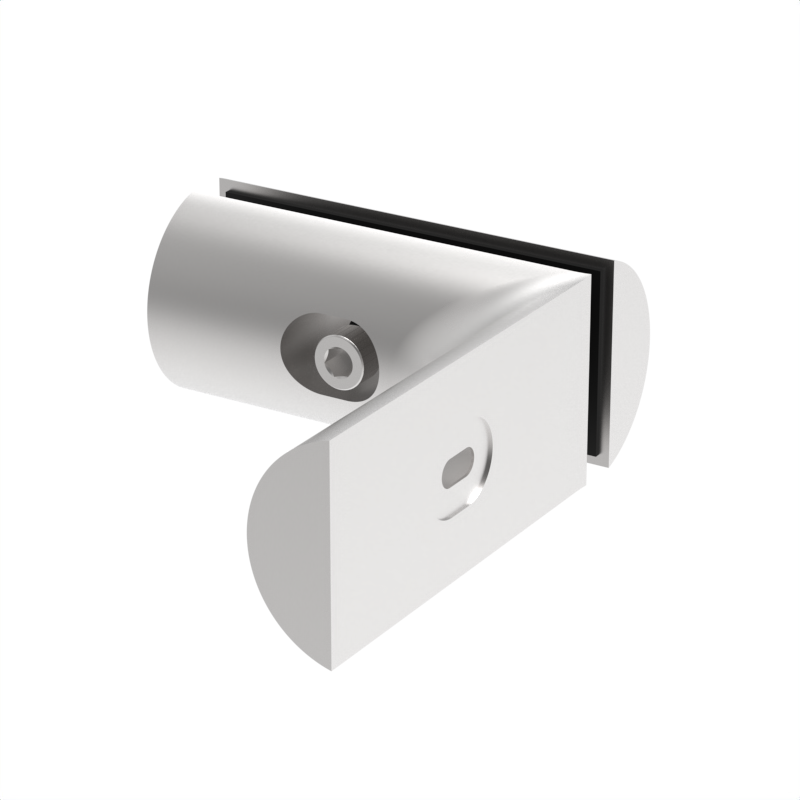 [HYDRO05] Shower Sliding Door Kit - Hydro Series - Wall Mount Bracket — HYDRO05PS