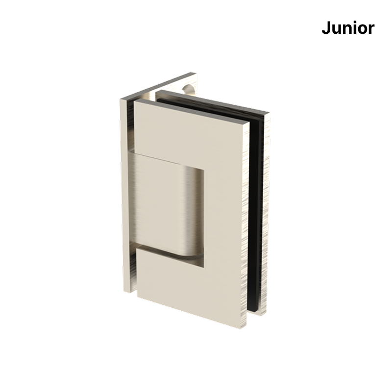 Junior Jennifer Wall Mount Offset Plate — Brushed Nickel