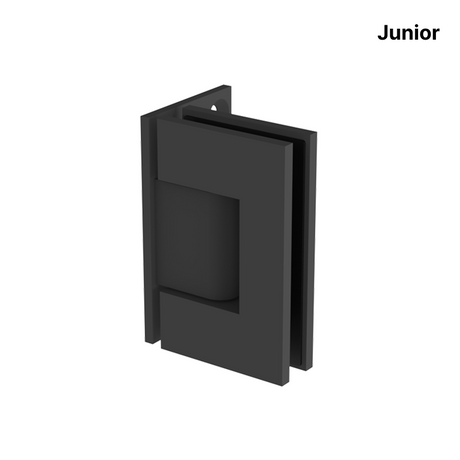 Junior Jennifer Wall Mount Offset Plate — Matte Black