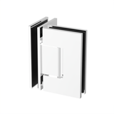 Jennifer shower hinge Glass to Glass 90° — White
