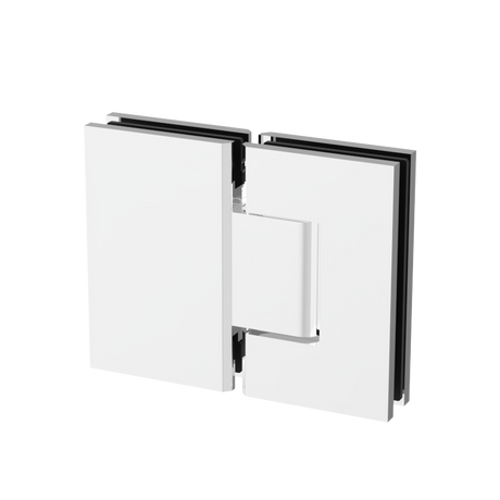 Jennifer shower hinge Glass to Glass 180° — White