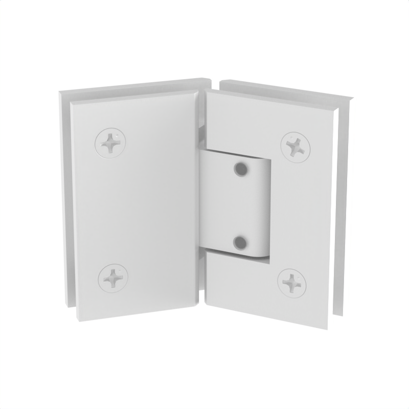 Jennifer shower hinge Glass to Glass Neo Angle 135° Adj — White