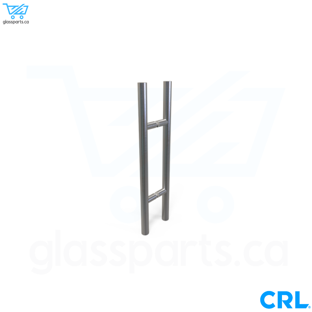 CRL Extra Length Ladder Style Back-to-Back Pull Handle - 60" - Brushed Stainless