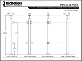 Poteaux de ligne d'atterrissage - H1
