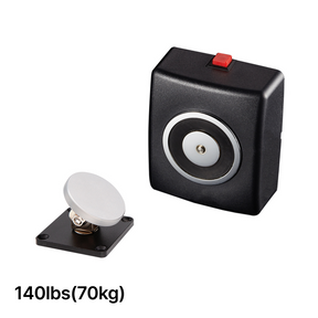 [MDH607WALL] Smokeproof Plastic Shell Door Holder - For 110lbs (50kg) - Wall Mount — MDH607WALL