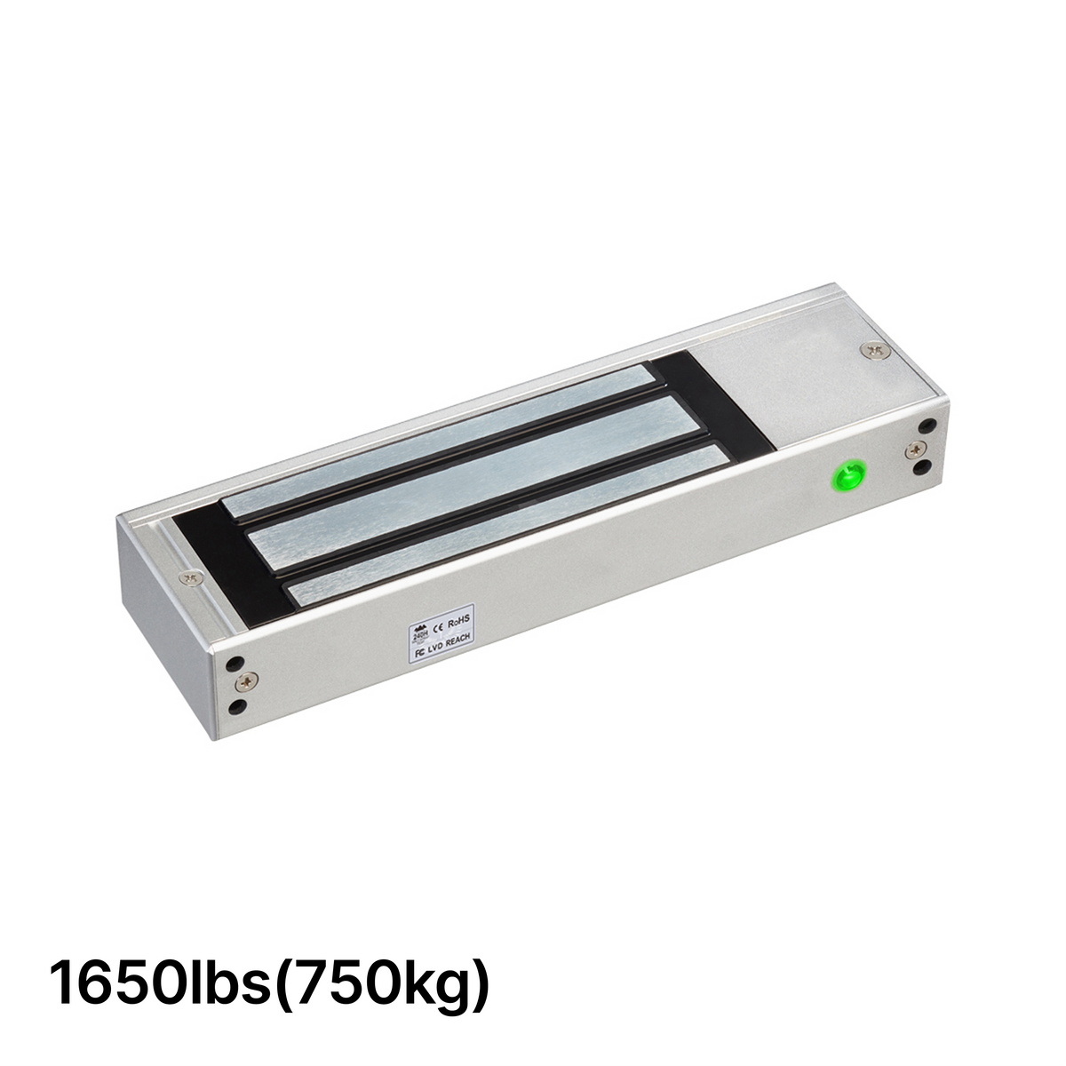[ML1650S(LED)] Single Door Magnetic Lock with LED & Signal - For 1650lbs (750kg) — supplier image 2