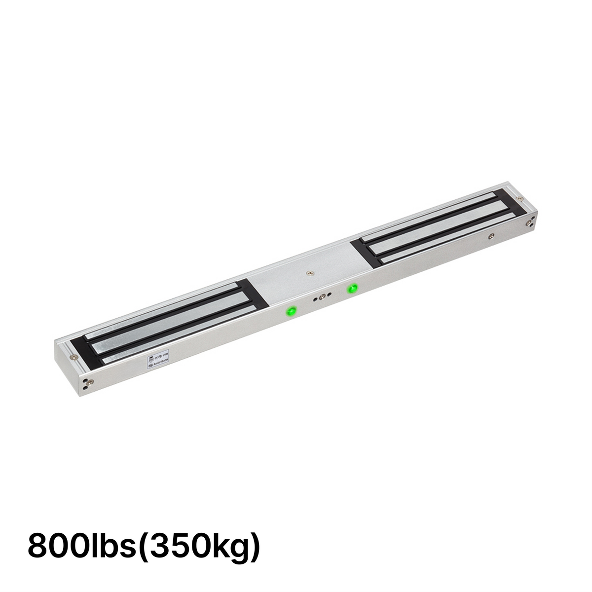 [ML800D(LED)] Double Door Magnetic Lock with LED – 800lbs (350kg) x 2 — ML800D(LED)