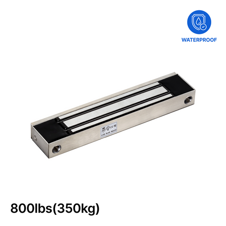 [ML800WP(SO)] Single Door Magnetic Lock w/ Waterproof & Signal Output – 800lbs (350kg) — supplier image 2