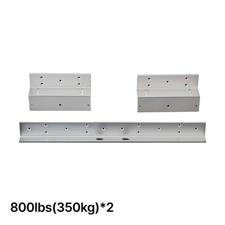 [MLBK800ZL-DBL] ZL Bracket for Inward Opening Double Door – For 800lbs (350kg) X 2 — MLBK800ZL-DBL