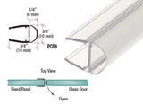CRL Translucent Vinyl Bulb Seal
