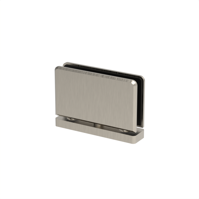 Piper Junior 6 mm top or bottom pivot hinge — Brushed Nickel