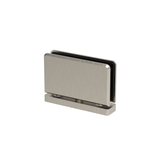 Piper Junior 6 mm top or bottom pivot hinge — Brushed Nickel