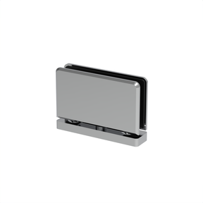 Piper Junior 6 mm top or bottom pivot hinge — Chrome