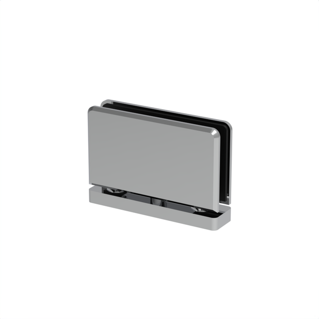 Piper Junior 6 mm top or bottom pivot hinge — Chrome