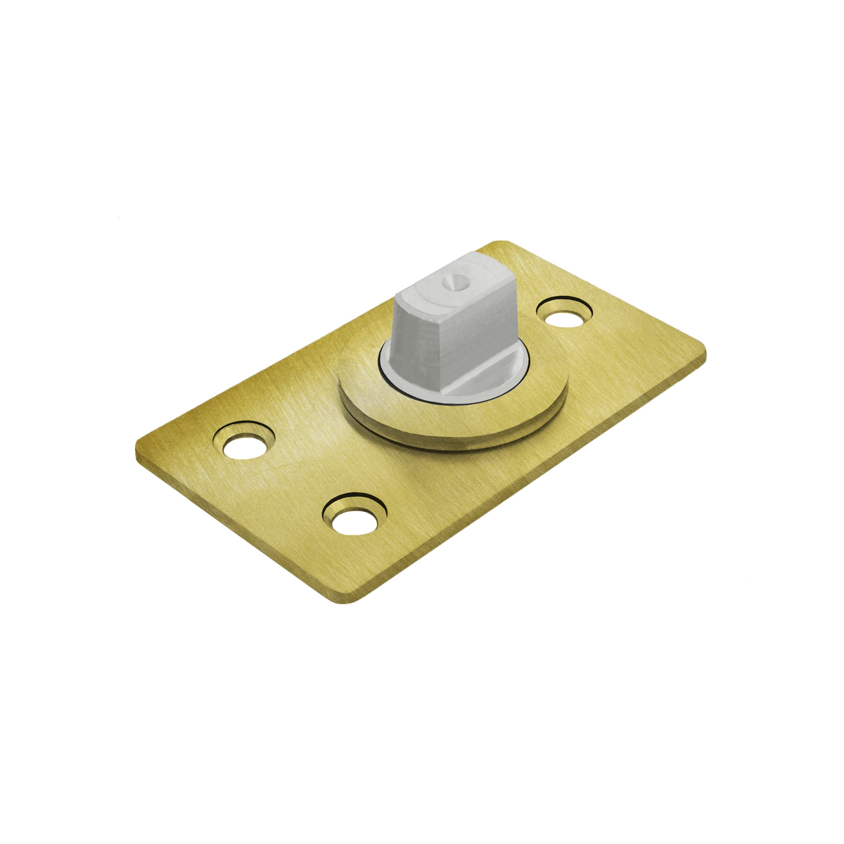 [PPIV402] Patch Pivot - Bottom Free-Swinging Pivot for Floor Mount — PPIV402SB