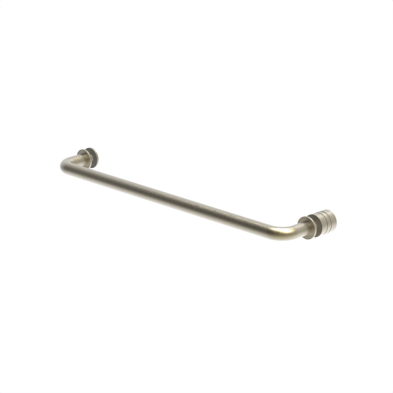 [R18KNOB] Comtemporary Door Knob/ Towel Bar Combo - 18" — R18KNOBBBRZ