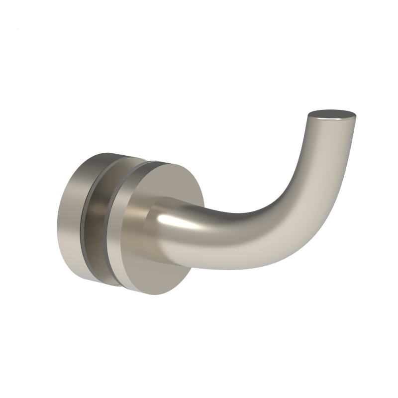 [GRH01]  Robe Hooks - Round Trunk Style — GRH01PN