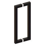 12" x 12" Shower Handles - Square/Round