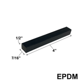 EPDM Setting Blocks — Sizes and Pack Quantities — SB-EPDM-7