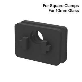 [SCLAMRUB10(PAIR)] Pair of Rubber Inserts for Square Railing Clamps - for 10mm Glass — SCLAMRUB10