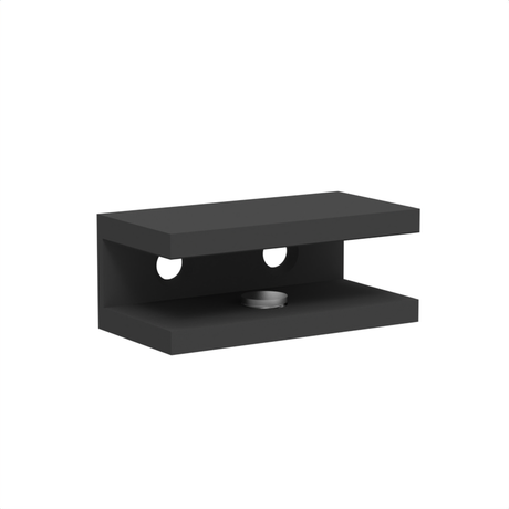 [SCSQ] Shelf Clamp - Wall Mount - Square — SCSQMBL