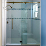 Système coulissant CRL Bronze Brossé Deluxe 180 degrés Série Serenity