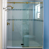 Système coulissant CRL Bronze Brossé Deluxe 180 degrés Série Serenity