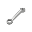 [SPYPM1R] Spider Fittings - Post Mount - Single Arm - Regular - SS316 — SPYPM1R