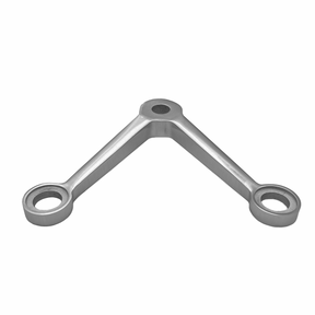 [SPYPM2V] Spider Fittings - Post Mount - Double Arm V-Shape - SS316 — SPYPM2V