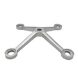 [SPYPM4] Spider Fittings - Post Mount - Quad Arm - SS316 — SPYPM4