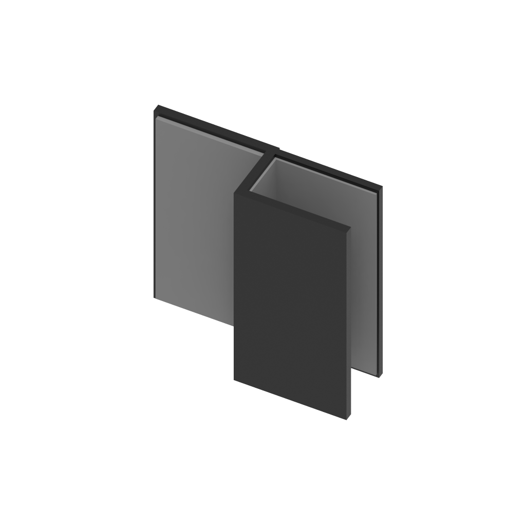 [SQDS10] Shower Door Stop — SQDS10MBL