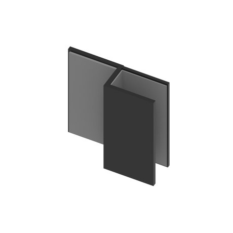 [SQDS10] Shower Door Stop — SQDS10MBL